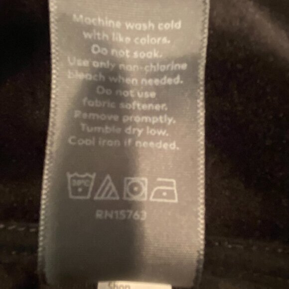 Champion Black C9  Velour 1/4 Zip Pullover - Size Small - Picture 8 of 8